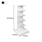 13.78"W Bookshelf Invisible Contemporary Style Bookcase for Office Home