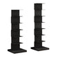 13.78"W Bookshelf Contemporary Style Invisible Bookcase for Home Office