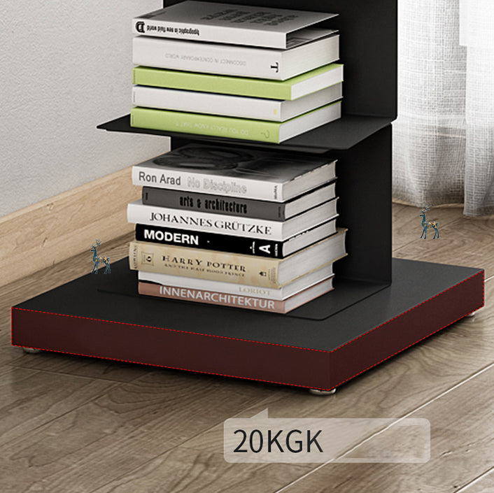 13.78"W Bookshelf Contemporary Style Invisible Bookcase for Home Office