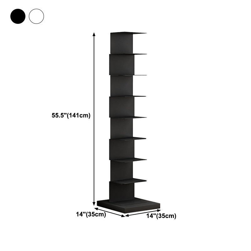 13.78"W Bookshelf Contemporary Style Invisible Bookcase for Home Office