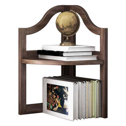 Corner Book Shelf Vertical Modern Shelf Bookcase for Study Room