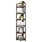 Corner Book Shelf Vertical Modern Shelf Bookcase for Study Room