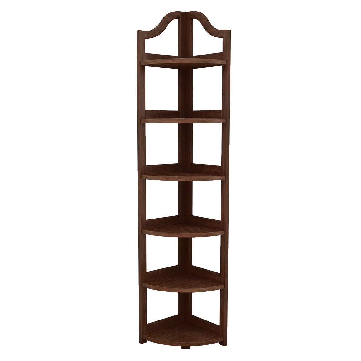 Corner Book Shelf Vertical Modern Shelf Bookcase for Study Room