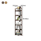Corner Book Shelf Vertical Modern Shelf Bookcase for Study Room