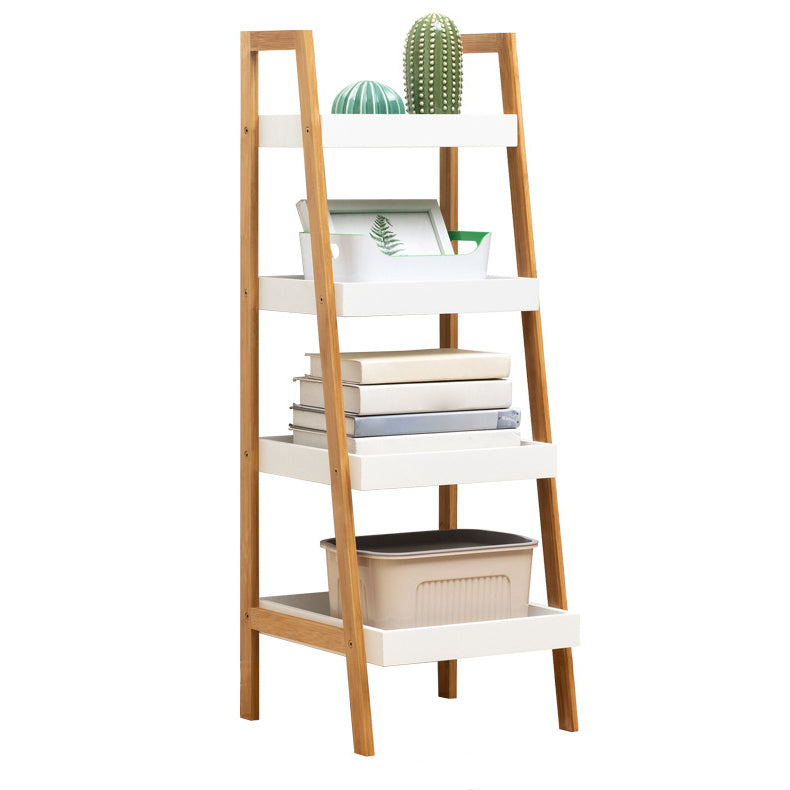 Houten open boekenplank moderne rechthoek boekenkast met planken