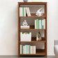 Modern Open Bookshelf Rectangle Wood Bookcase with Shelves for Home