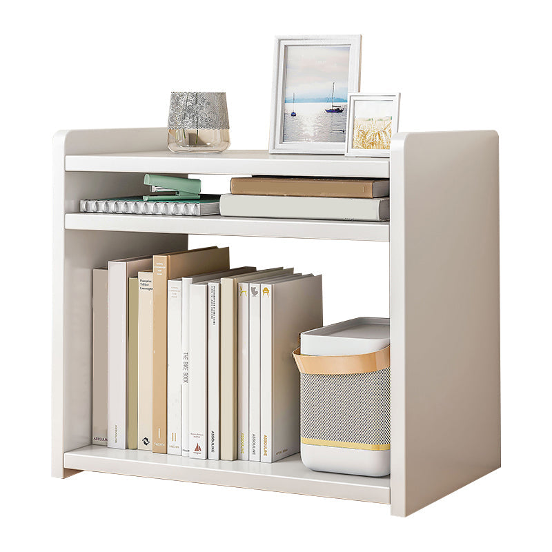 Standard Shelf Bookcase Contemporary Book Shelf for Home Office 17.7"L x 11.8"W x 13.8"H White Clearhalo 'Bookcases' 'furn' 'furn_bookcases' 'Furniture' 'Office Furniture' 5123170