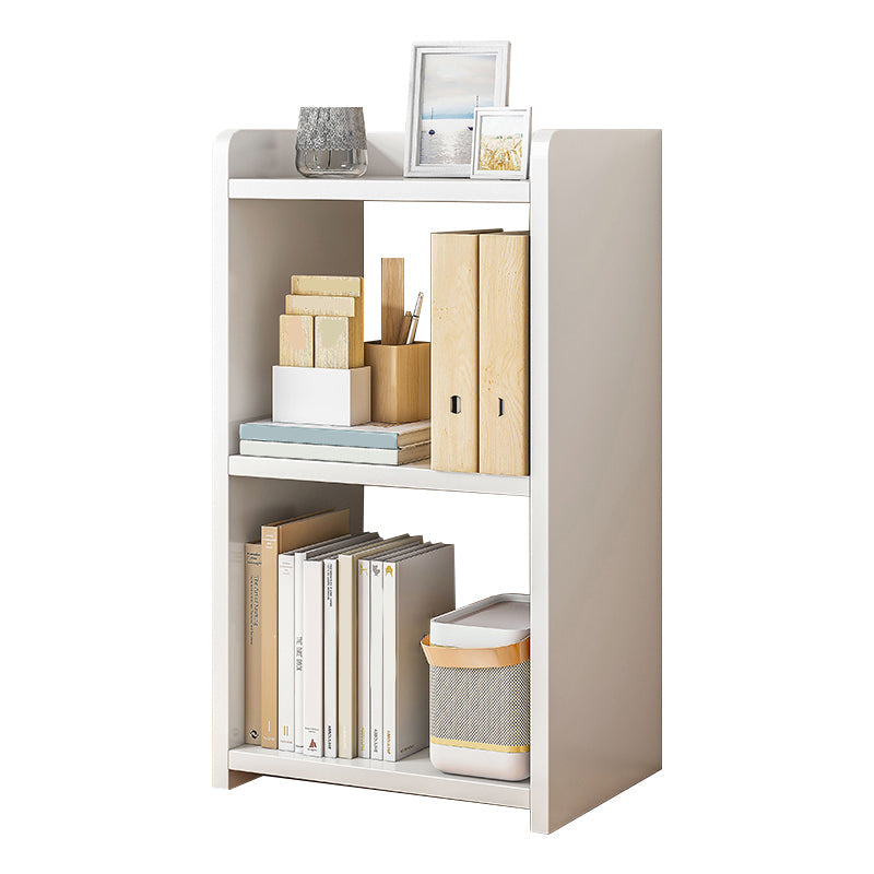 Standard Shelf Bookcase Contemporary Book Shelf for Home Office 11.8"L x 9.4"W x 25.6"H White Clearhalo 'Bookcases' 'furn' 'furn_bookcases' 'Furniture' 'Office Furniture' 5123172
