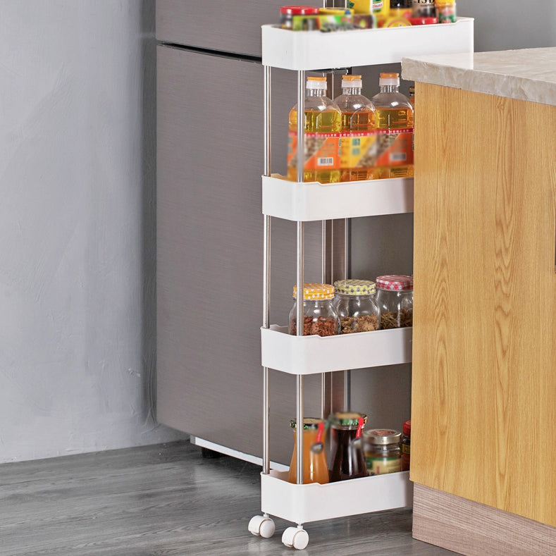 Plastic Bookshelf Contemporary Style Bookcase Open Shelf Bookcase for Study Room Office