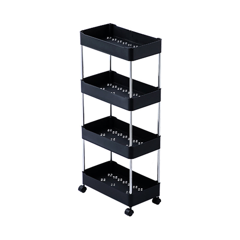 Plastic Bookshelf Contemporary Style Bookcase Open Shelf Bookcase for Study Room Office