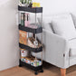 Plastic Bookshelf Contemporary Style Bookcase Open Shelf Bookcase for Study Room Office