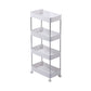 Plastic Bookshelf Contemporary Style Bookcase Open Shelf Bookcase for Study Room Office