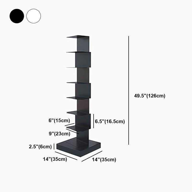 Onzichtbare boekenplank hedendaagse stijl gesloten terug boekenkast voor thuis en kantoor