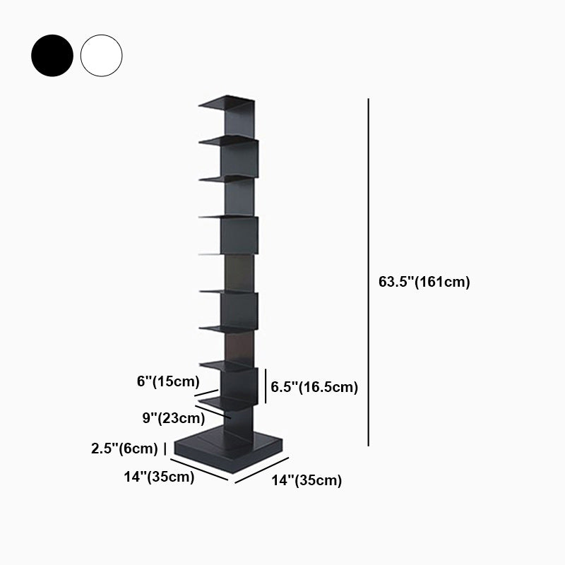 Onzichtbare boekenplank hedendaagse stijl gesloten terug boekenkast voor thuis en kantoor