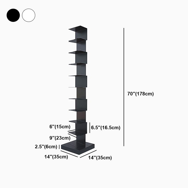 Onzichtbare boekenplank hedendaagse stijl gesloten terug boekenkast voor thuis en kantoor