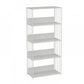 Scandinavian Open Back Bookshelf Metal Shelf Bookcase for Study Room