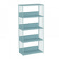 Scandinavian Open Back Bookshelf Metal Shelf Bookcase for Study Room