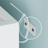 Scandinavian Manufactured Wood Bookcase Closed Back Bookcase with Doors Clearhalo 'Bookcases' 'furn' 'furn_bookcases' 'Furniture' 'Office Furniture' 5123341