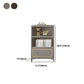 Vertical Glam Standard Bookcase Beech Closed Back Bookcase with Drawer Clearhalo 'Bookcases' 'furn' 'furn_bookcases' 'Furniture' 'Office Furniture' 5123410