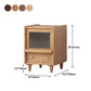 Table de nuit en bois massif moderne 20 '' Tableau de rangement de rangement de rangement avec les jambes