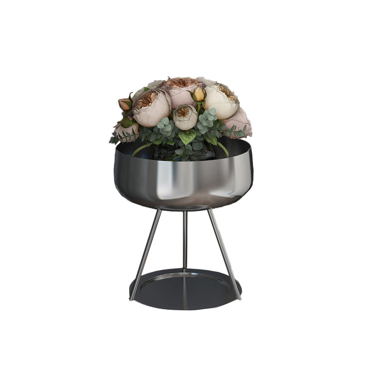 Modern 20 '' lang bed nachtkastje metalen open opbergpoot gesloten accenttafel nachtkastje