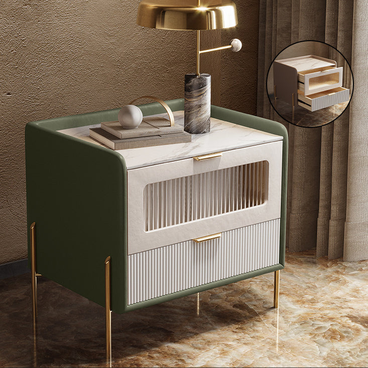 Glamourös 2-schüchternen Betten Nachttisch 20 '' großer Kiefernstein-Top-Nachttisch mit Beinen