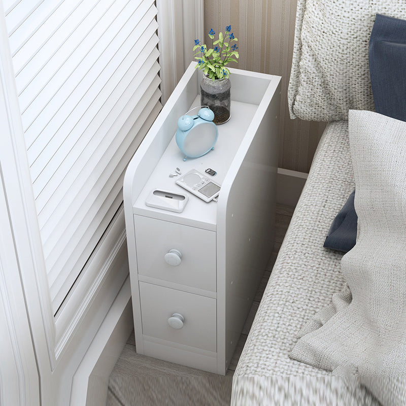 Platos modernos Camino de noche Mesa nocturna de almacenamiento de cajones de 20 ''