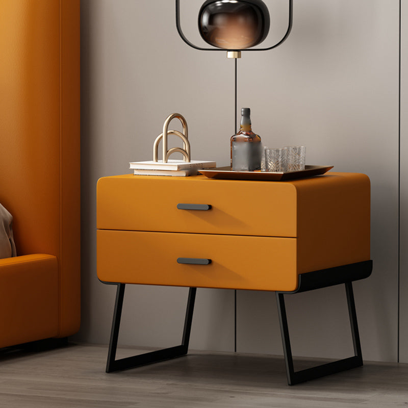 20 '' Tall Lade opslag accenttafel nachtkastje modern faux lederen nachtkastje