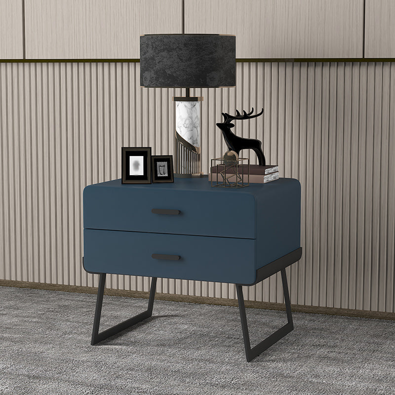 20 '' Tall Lade opslag accenttafel nachtkastje modern faux lederen nachtkastje