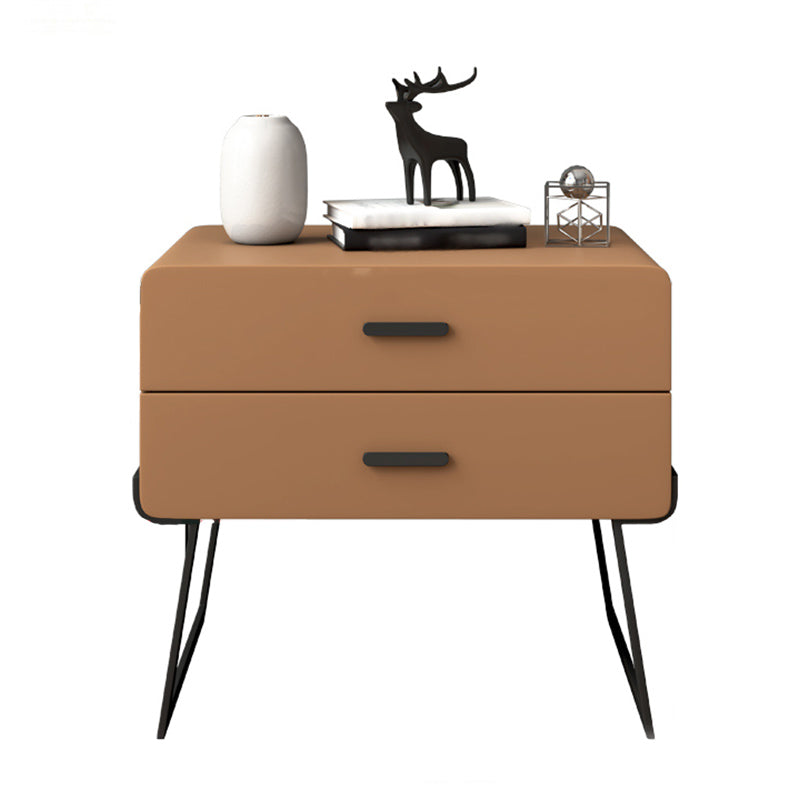 20 '' Tall Lade opslag accenttafel nachtkastje modern faux lederen nachtkastje