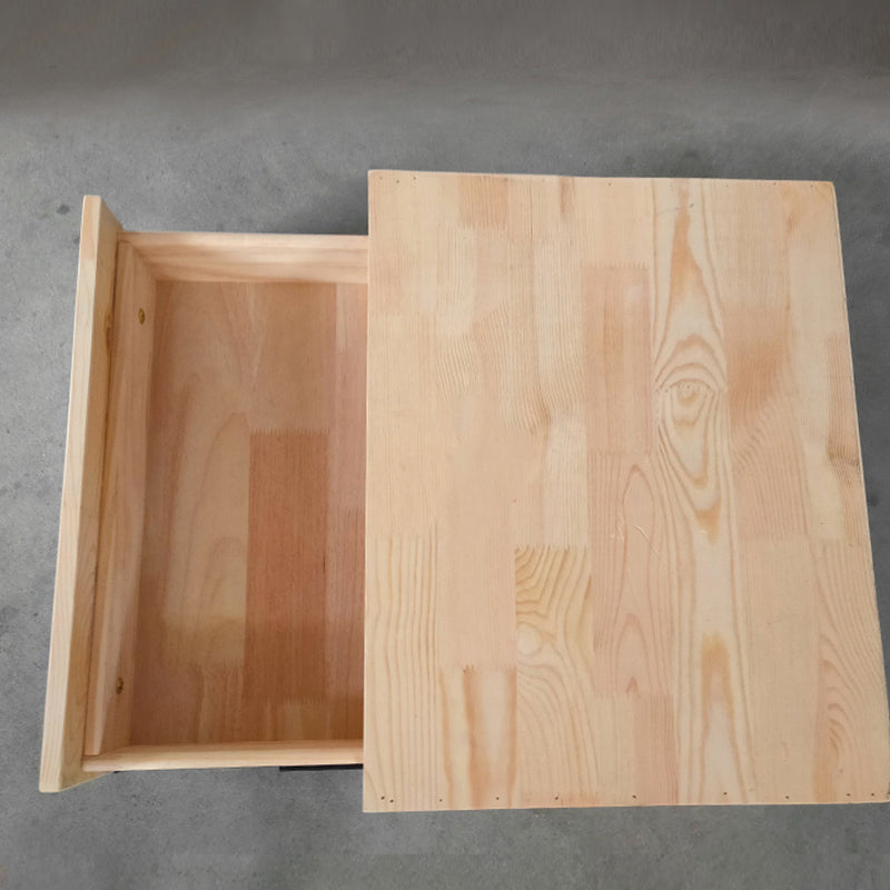 20 '' Accento glam alto tavolo da comodino per il comodino in pelle finta con gambe