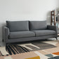 Sofa standard du bras de smoking contemporain pour le salon, appartement