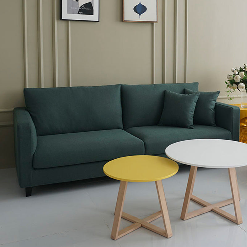 Contemporary Tuxedo Arm Standard Sofa Washable Sofa for Living Room, Apartment Blackish Green Clearhalo 'furn' 'furn_sofas' 'Furniture' 'Living Room Furniture' 'Sofa' 'sofas' 5126801
