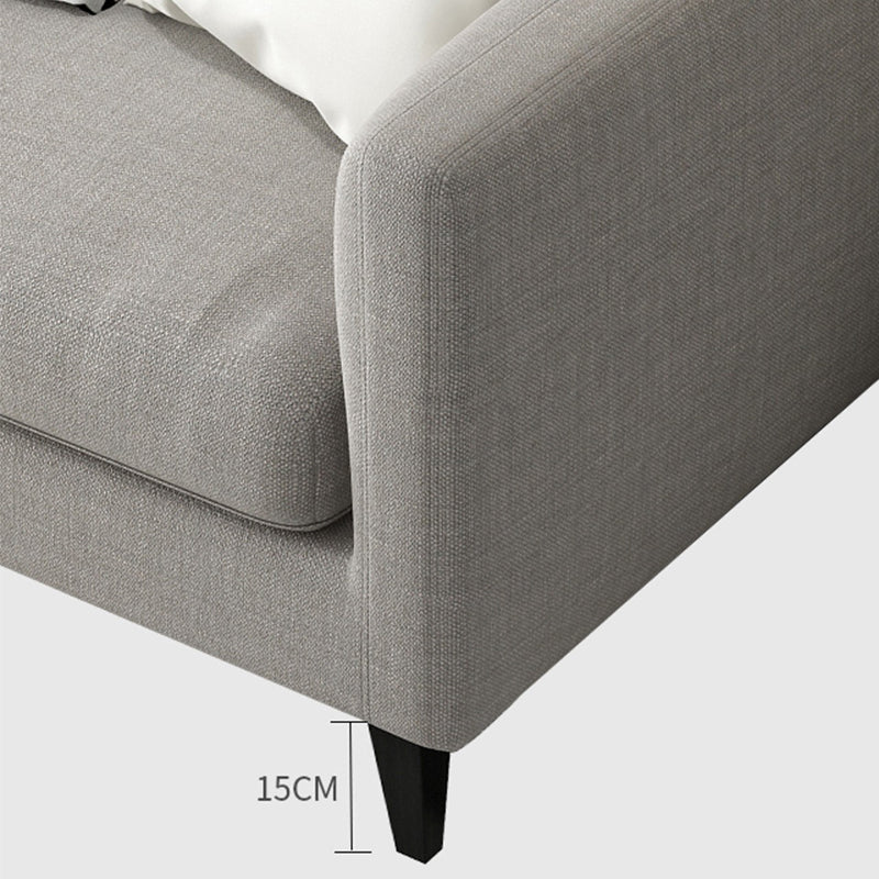 Contemporary Tuxedo Arm Standard Sofa Washable Sofa for Living Room, Apartment Clearhalo 'furn' 'furn_sofas' 'Furniture' 'Living Room Furniture' 'Sofa' 'sofas' 5126805