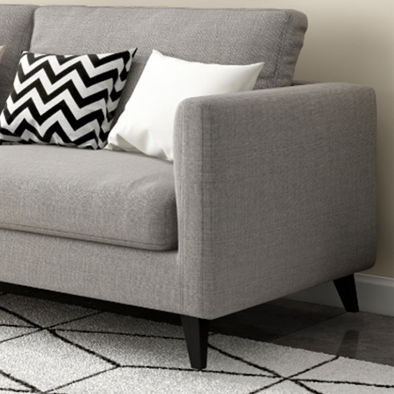 Sofa standard du bras de smoking contemporain pour le salon, appartement