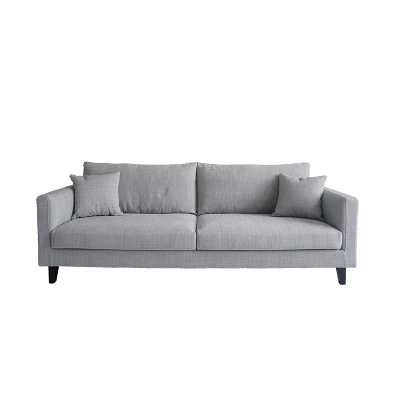Contemporary Tuxedo Arm Standard Sofa Washable Sofa for Living Room, Apartment Silver Gray Clearhalo 'furn' 'furn_sofas' 'Furniture' 'Living Room Furniture' 'Sofa' 'sofas' 5126810