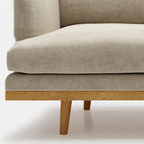 Linnen Modern verzonken ARM SOFA STANDAARD BEKEN VOOR WIDE ROOM, APPARTEMENT