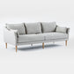 Linen Modern Sloped Arm Sofa Wooden Standard Sofa for Living Room, Apartment Clearhalo 'furn' 'furn_sofas' 'Furniture' 'Living Room Furniture' 'Sofa' 'sofas' 5126980