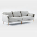 Linen Modern Sloped Arm Sofa Wooden Standard Sofa for Living Room, Apartment Clearhalo 'furn' 'furn_sofas' 'Furniture' 'Living Room Furniture' 'Sofa' 'sofas' 5126980