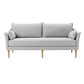 Linen Modern Sloped Arm Sofa Wooden Standard Sofa for Living Room, Apartment Clearhalo 'furn' 'furn_sofas' 'Furniture' 'Living Room Furniture' 'Sofa' 'sofas' 5126983