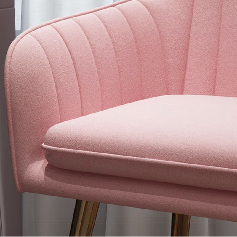 20.08"L x 20.08"W x 31.89"H Modern Sewn Pillow Back Flared Arms Parsons Chair Clearhalo 'Accent Chairs' 'accent_chairs' 'Chairs & Seating' 'furn' 'furn_accent_chairs' 'Furniture' 'Living Room Furniture' 5127154