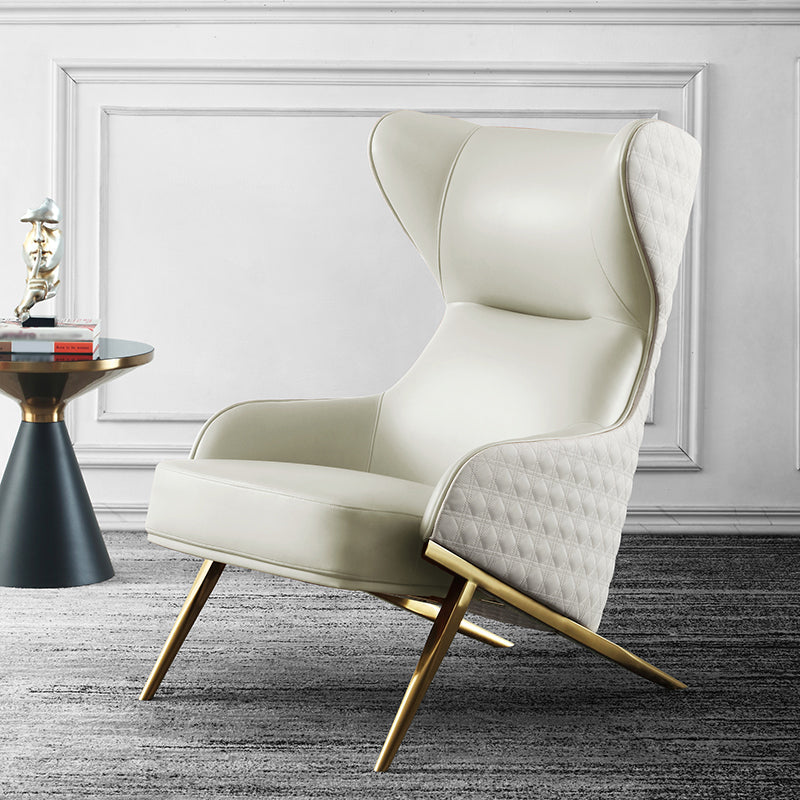 29.13 "L x 37.8" W x 42.52 "H Moderne High Back Wingback -stoel voor woonkamer