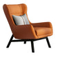 27,56 "l x 39,76" W x 35,83 "H moderno sedia a Wingback ad alta parte del soggiorno per soggiorno
