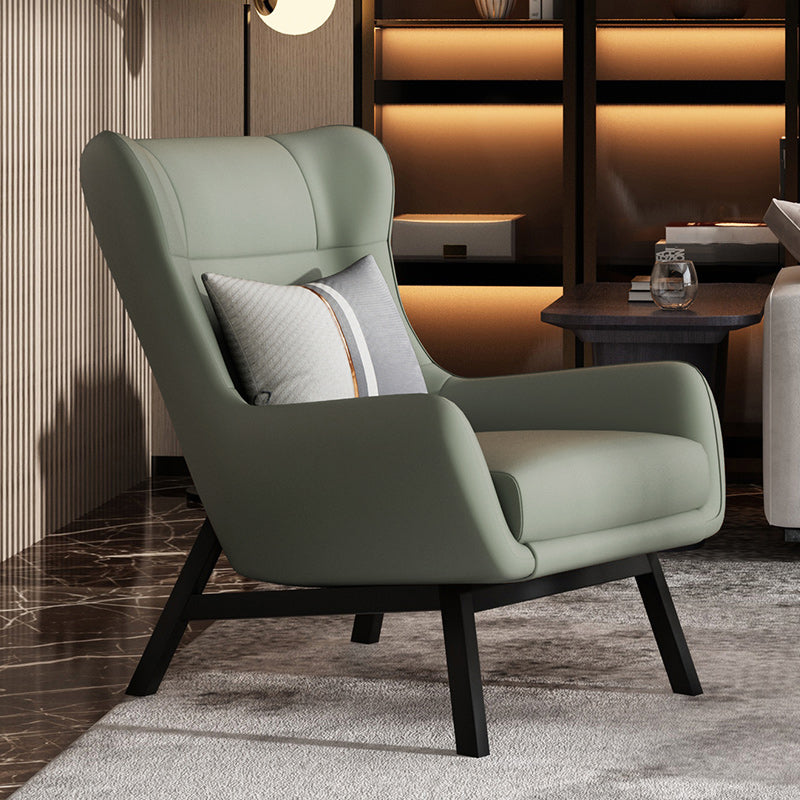 27,56 "l x 39,76" W x 35,83 "H moderno sedia a Wingback ad alta parte del soggiorno per soggiorno