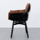 24.41 "L x 24.41" W x 33.46 "H Moderne kussen achterste kussen Top Arms Chair voor woonkamer