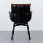 24.41 "L x 24.41" W x 33.46 "H Moderne kussen achterste kussen Top Arms Chair voor woonkamer