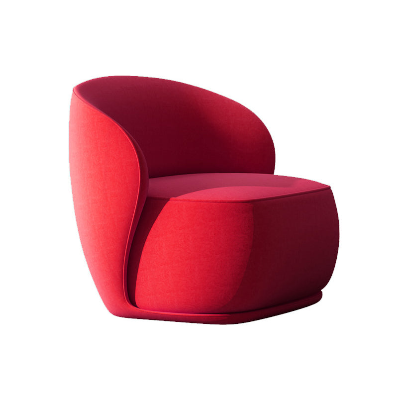 28.74 "L x 31,5" W x 29.13 "H Hedendaagse strakke rugarmloze stoel voor slaapkamer