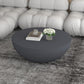 Modern Round Coffee Table Wooden Cocktail Table for Living Room Clearhalo 'Coffee & Accent Tables' 'Coffee Tables' 'coffee_tables' 'furn' 'furn_coffee_tables' 'Furniture' 'Living Room Furniture' 5127555