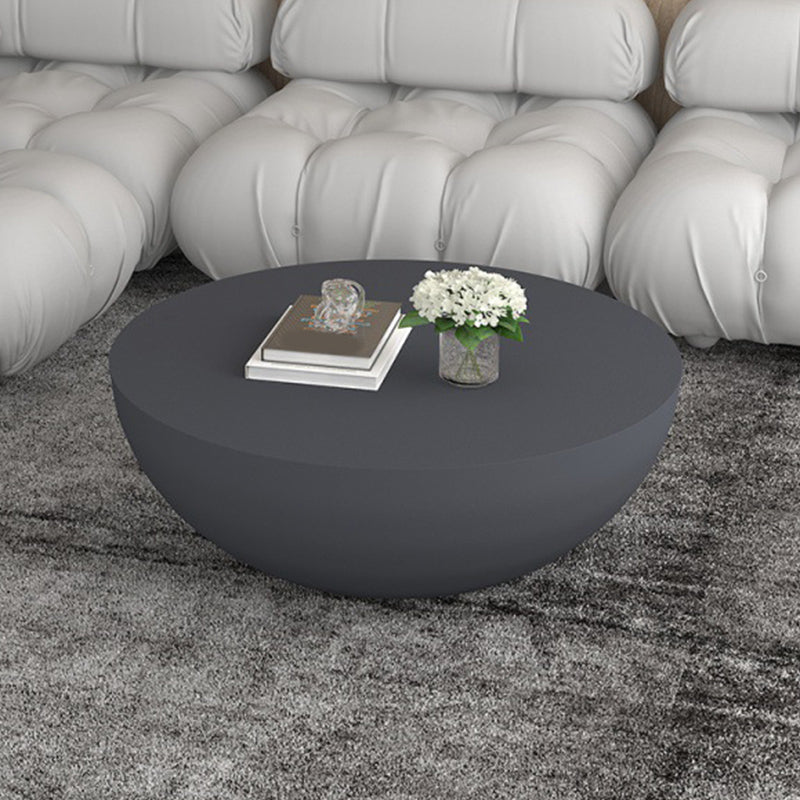Modern Round Coffee Table Wooden Cocktail Table for Living Room Clearhalo 'Coffee & Accent Tables' 'Coffee Tables' 'coffee_tables' 'furn' 'furn_coffee_tables' 'Furniture' 'Living Room Furniture' 5127555