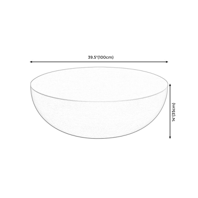 Modern Round Coffee Table Wooden Cocktail Table for Living Room Clearhalo 'Coffee & Accent Tables' 'Coffee Tables' 'coffee_tables' 'furn' 'furn_coffee_tables' 'Furniture' 'Living Room Furniture' 5127559